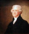 3: Thomas Jefferson by Gilbert Stuart in National Gallery of Art