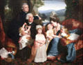 The Copley Family portrait by John Singleton Copley at National Gallery of Art. Washington, DC.