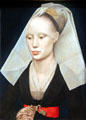 Portrait of a Lady by Rogier van der Weyden at National Gallery of Art. Washington, DC.