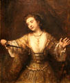 Lucretia painting by Rembrandt van Rijn at National Gallery of Art. Washington, DC.