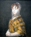 Señora Sabasa Garcia painting by Francisco de Goya at National Gallery of Art. Washington, DC.
