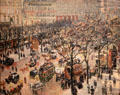 Blvd. des Italiens, Morning, Sunlight painting by Camille Pissarro at National Gallery of Art. Washington, DC.