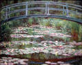 Japanese Footbridge painting by Claude Monet at National Gallery of Art. Washington, DC.