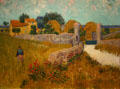 Farmhouse in Provence by Vincent van Gogh in National Gallery of Art. Washington, DC.
