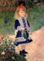 Girl with a Watering Can painting by Auguste Renoir at National Gallery of Art. Washington, DC.