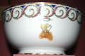 Porcelain bowl owned by Martha Washington in American History Museum. Washington, DC.