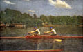 Biglin Brothers Racing painting by Thomas Eakins at National Gallery of Art. Washington, DC.