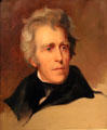 Andrew Jackson portrait by Thomas Sully at National Gallery of Art. Washington, DC.