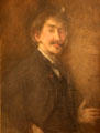 Brown & Gold: Self-Portrait by James McNeill Whistler at National Gallery of Art. Washington, DC.