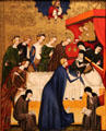 Death of Saint Clare painting by Master of Heiligenkreuz of Austria at National Gallery of Art. Washington, DC.