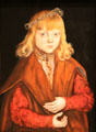 A Prince of Saxony portrait by Lucas Cranach the Elder at National Gallery of Art. Washington, DC.