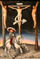 Crucifixion painting by Lucas Cranach the Elder at National Gallery of Art. Washington, DC.
