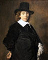 Adriaen van Ostade portrait by Frans Hals at National Gallery of Art. Washington, DC.