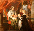 Deborah Kip, Wife of Sir Balthasar Gerbier, & Her Children painting by Peter Paul Rubens at National Gallery of Art. Washington, DC.