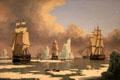 Northern Whale Fishery: ships Swan & Isabella painting by John Ward of Hull at National Gallery of Art. Washington, DC.