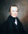 Stephen F. Austin, Texas pioneer portrait by unknown at National Portrait Gallery. Washington, DC.
