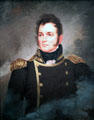 Oliver Hazard Perry, naval hero portrait by Martin J. Heade after John Wesley Jarvis at National Portrait Gallery. Washington, DC.