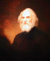 Henry Wadsworth Longfellow, author portrait by Thomas Buchanan Read at National Portrait Gallery. Washington, DC.