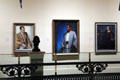 Modern portraits at National Portrait Gallery. Washington, DC.