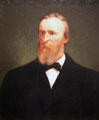 Rutherford B. Hayes portrait by Eliphalet Andrews at National Portrait Gallery. Washington, DC.