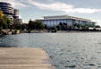 Watergate & JFK Center on Potomac River. Washington, DC.