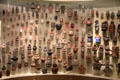Collection of Latin American native ceramics at National Museum of the American Indian. Washington, DC.
