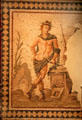 Apollo Roman mosaic at Dumbarton Oaks Museum. Washington, DC.