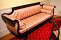 Sofa possibly made with Duncan Phyfe in District of Columbia period parlor at DAR Memorial Continental Hall. Washington, DC.