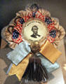 Lincoln mourning rosette with button at House Where Lincoln Died. Washington, DC