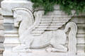 Relief of Pegasus on Folger Shakespeare Library. Washington, DC