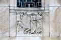 Julius Caesar relief on Folger Shakespeare Library. Washington, DC.