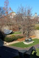 View of Sculpture Garden at Hirshhorn Museum. Washington, DC.