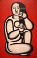 Nude on a Red Background painting by Fernand Léger at Hirshhorn Museum. Washington, DC.