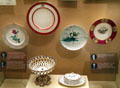 Collection of Presidential China at National Museum of American History. Washington, DC.
