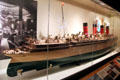 Model of The Mauretania at National Museum of American History. Washington, DC.