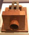 Early big box telephone by Alexander Graham Bell at National Museum of American History. Washington, DC.