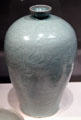 Korean stoneware bottle with design of phoenixes & peony vinescrolls at Smithsonian Freer Gallery of Art. Washington, DC.