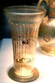 Enameled & gilded glass beaker from Syria at Smithsonian Freer Gallery of Art. Washington, DC.