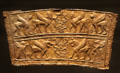 Gold breastplate fragment from Iran at Smithsonian Arthur M. Sackler Gallery. Washington, DC.