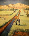 Digging irrigation canals mural by Nicolai Cikovsky at Interior Department. Washington, DC.