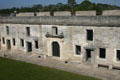 Interior courtyard of Castillo de San Marcos. St Augustine, FL.