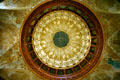 Interior of dome in lobby of Ponce de Leon Hotel. St Augustine, FL