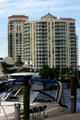Condos along the New River. Fort Lauderdale, FL.