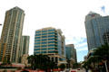 Las Olas Grand with 450 Las Olas Centre & Bank of America Plaza. Fort Lauderdale, FL.