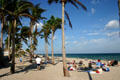 Beach at Fort Lauderdale. Fort Lauderdale, FL.