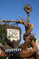 Enchanted Oak sign at Universal's Islands of Adventure. Orlando, FL.