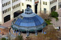 Domed entrance to parking levels in Kleman Plaza. Tallahassee, FL.