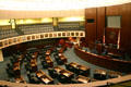 Senate chamber of the new State Capitol. Tallahassee, FL.