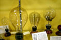 Tungsten Mazda light bulbs at Edison Estate Museum. Fort Myers, FL