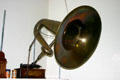 Tuba-like sound bell on Edison Home phonograph at Edison Estate Museum. Fort Myers, FL.